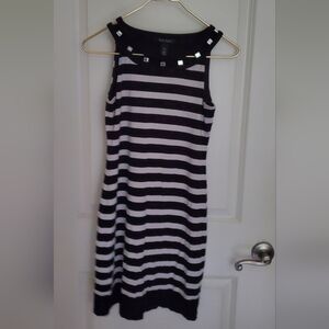 White House Black Market Striped dress,  XXS.